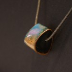 Copper, Silver and Enamel  - $150